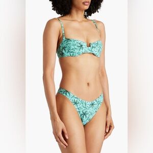 FISCH Mustique Printed Stretcheconyl® top Flamands bottom Bikini set M/L